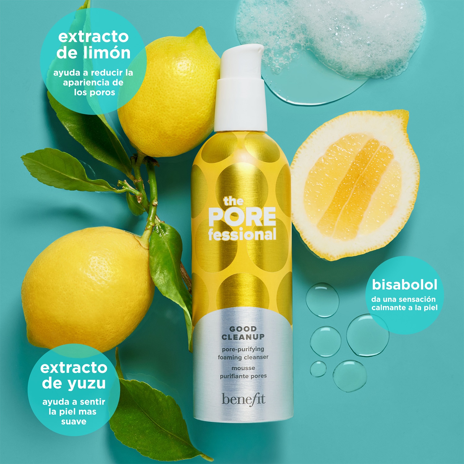 GOOD CLEANUP FOAM CLEANSER (LIMPIADOR FACIAL EN ESPUMA PARA POROS)